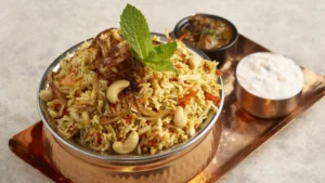 Experience the Regal Shahi Veg Birryani